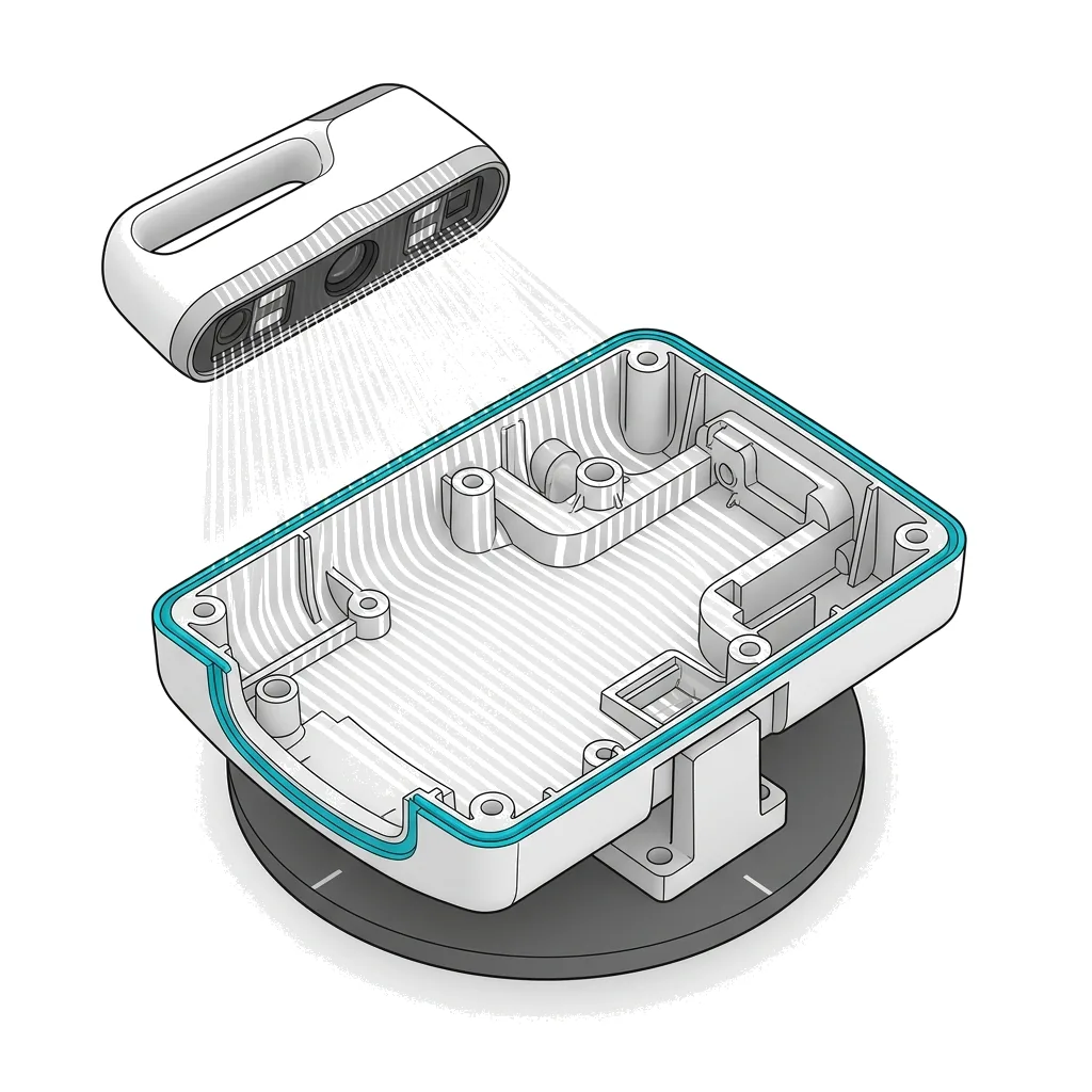 Injection Moulded and Plastic Parts 3D Scanning