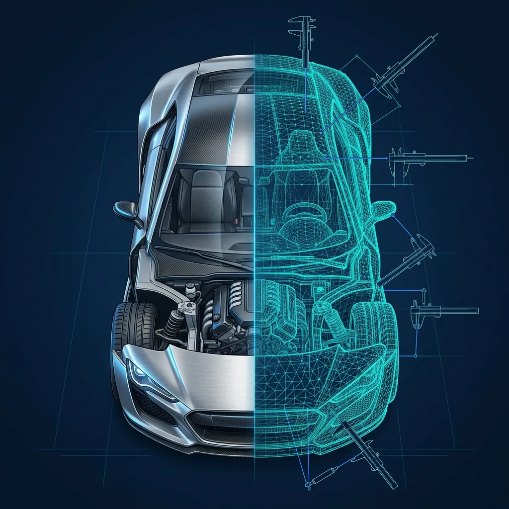 Automotive Benchmarking 3D CAD Measurement & Intelligence