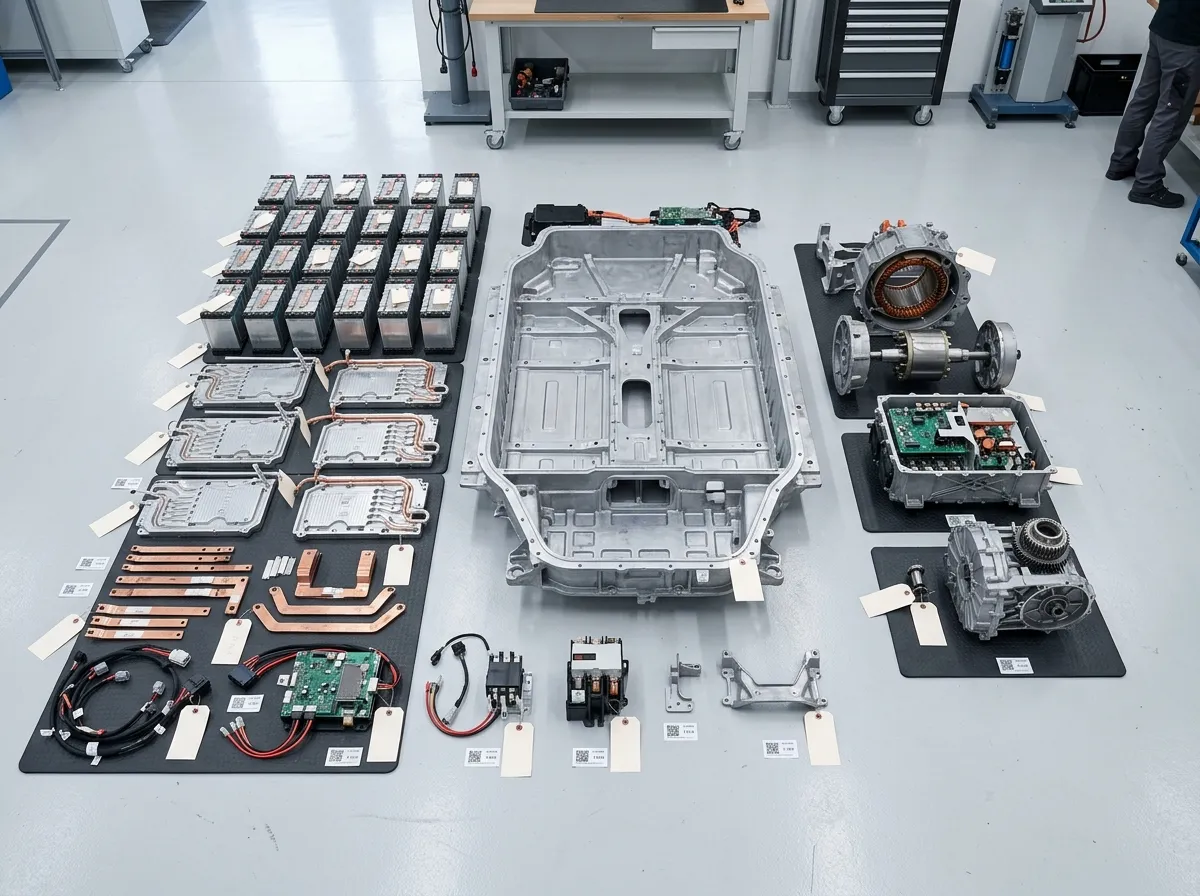 Automotive Chassis Exploded View