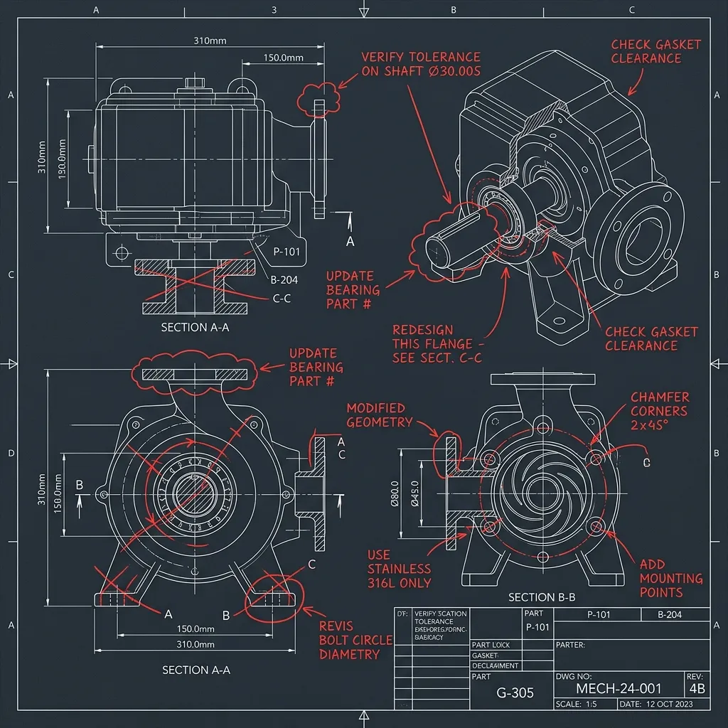 Missing Revisions Redlines