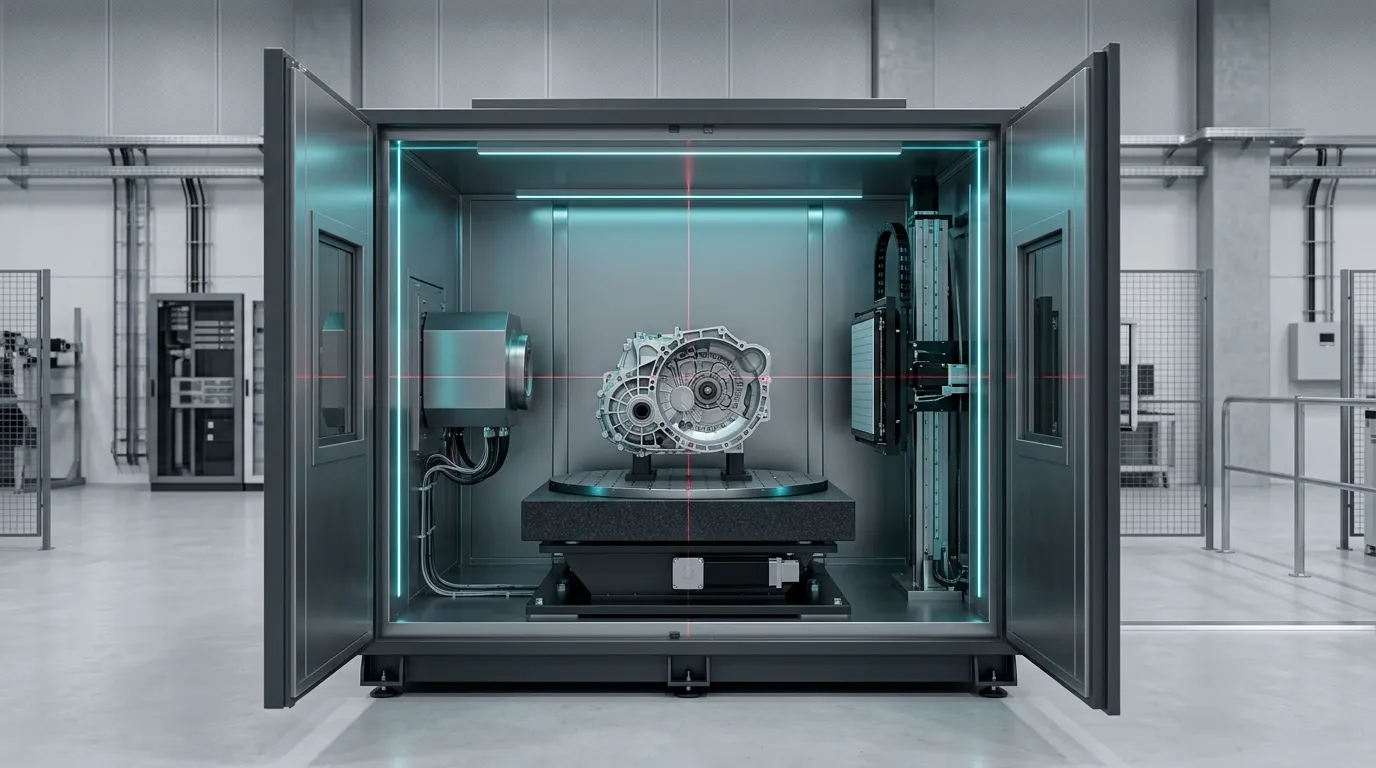 Industrial CT Scanning Chamber